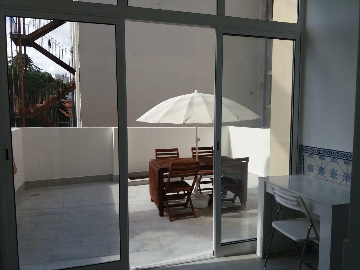 Ferienwohnung Casa Dos Azulejos Lissabon Exterior foto